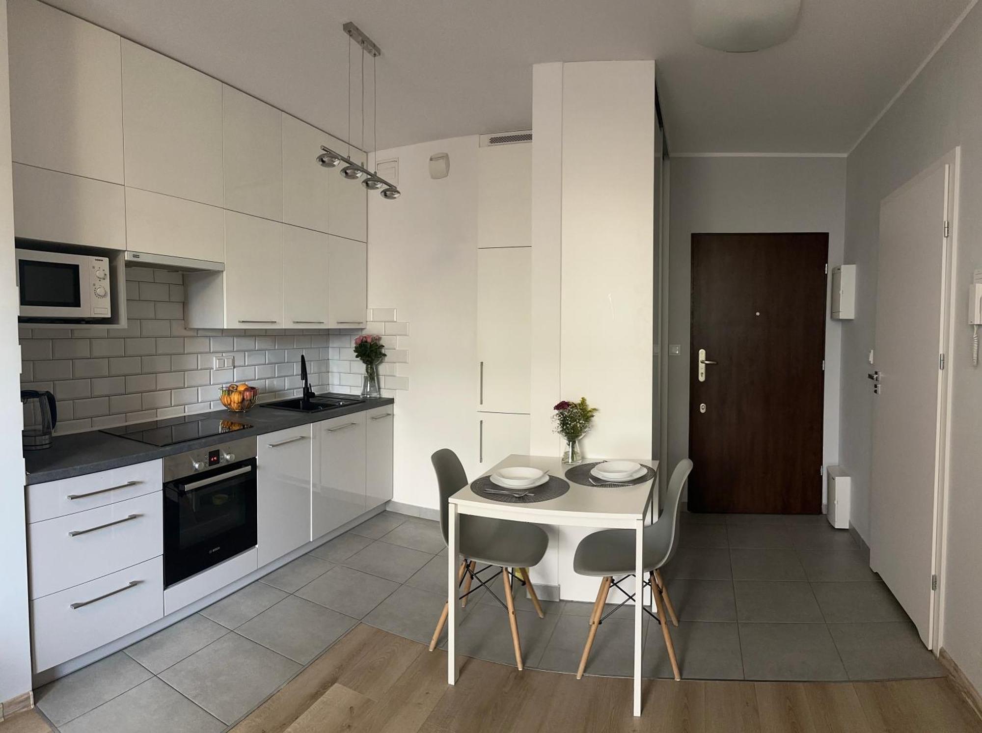 Cosy Apartment Near To The Chopin'S Airport Cybernetyki 2C Warschau Exterior foto