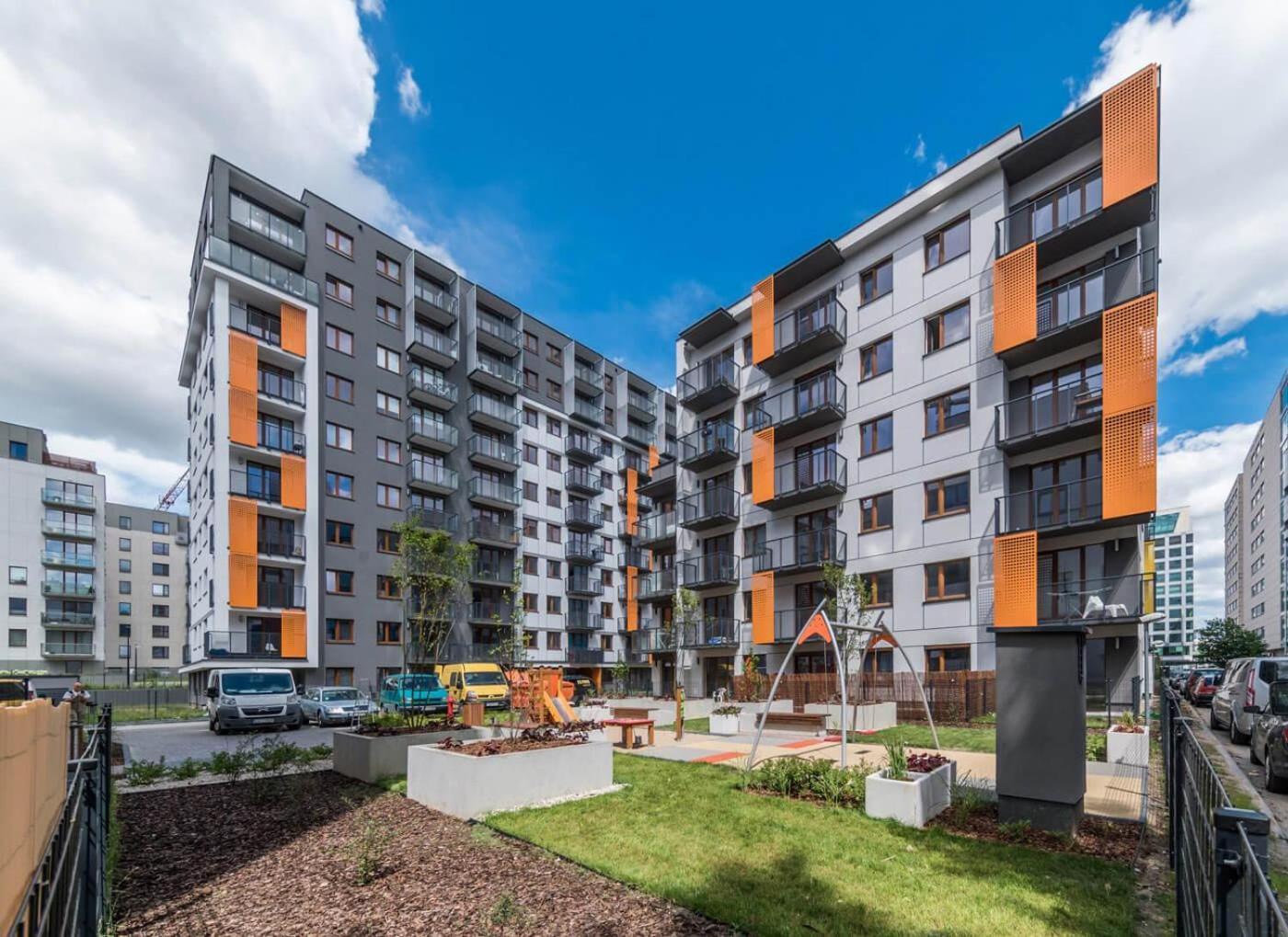 Cosy Apartment Near To The Chopin'S Airport Cybernetyki 2C Warschau Exterior foto